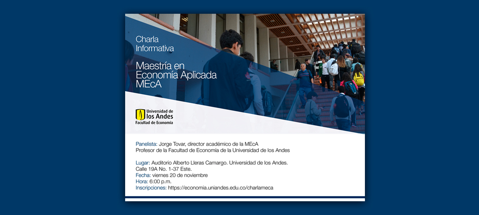 Charla informativa MEcA