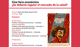 Imagen Cine foro económico