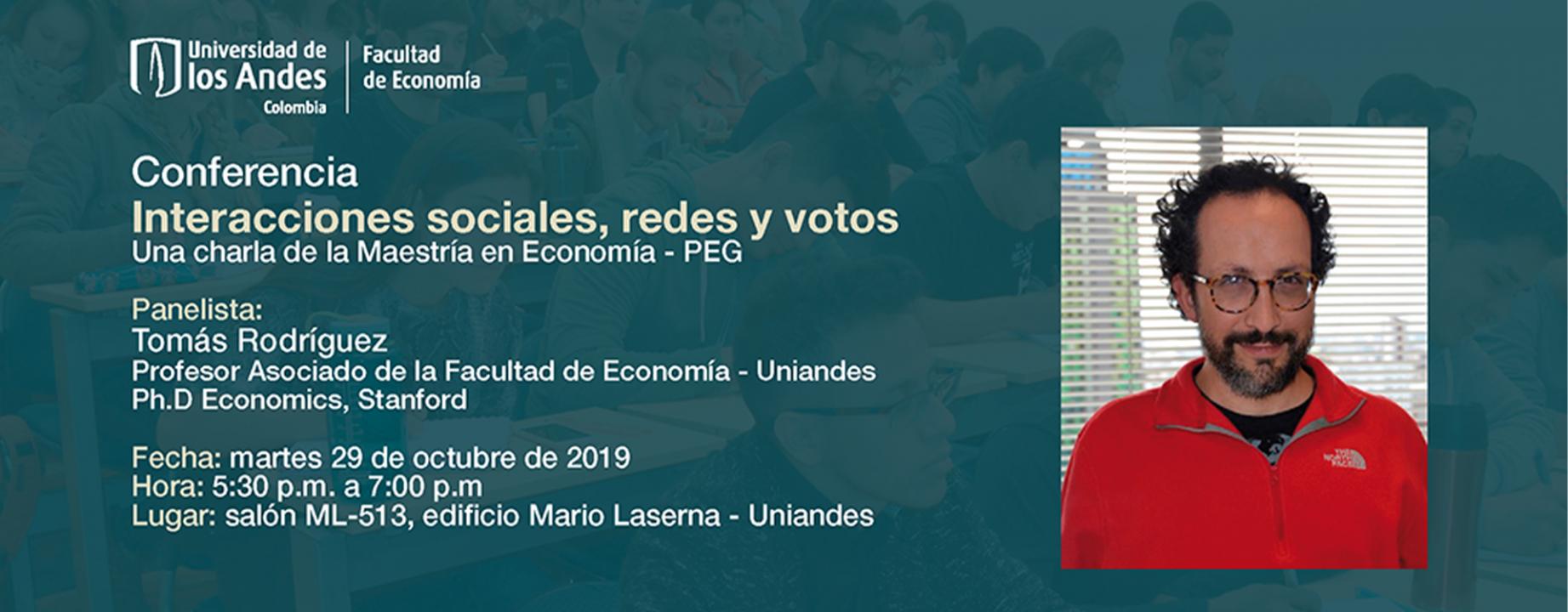 Conferencia: interacciones sociales redes y fotos