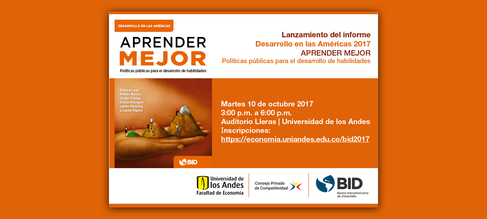 Lanzamiento Desarrollo en las Américas 2017