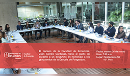 Imagen Desayuno graduandos escuela de posgrados
