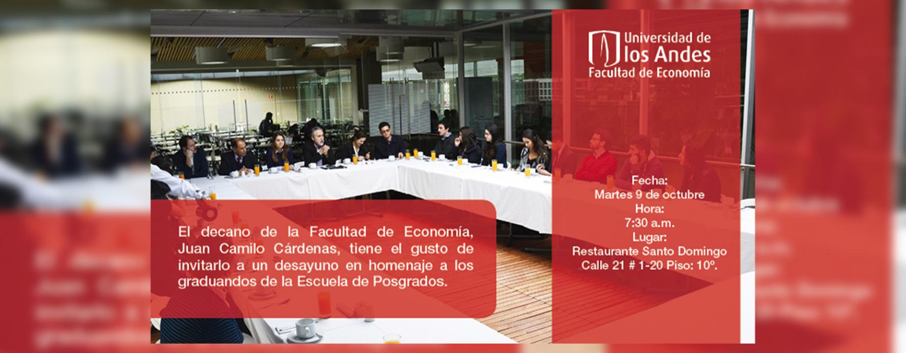Desayuno graduandos posgrados