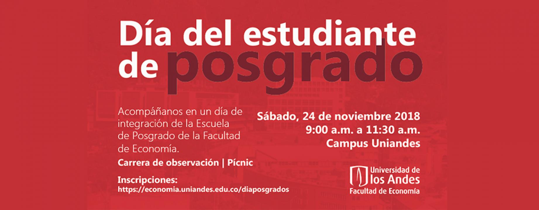 Día del estudiante de posgrado