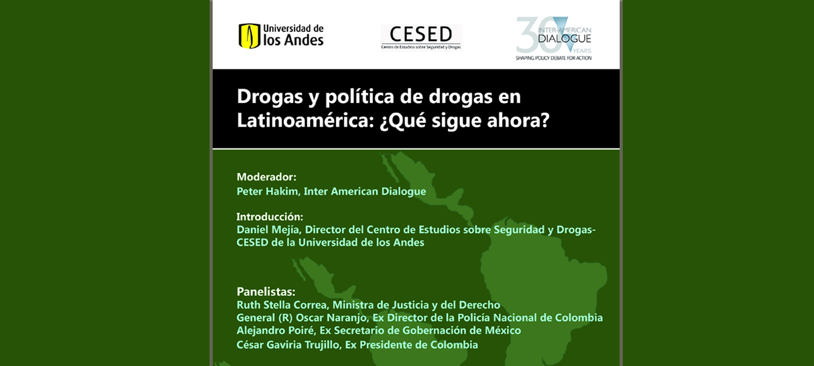 Drogas y política de drogas