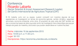 Imagen Conferencia Roberto Labarta