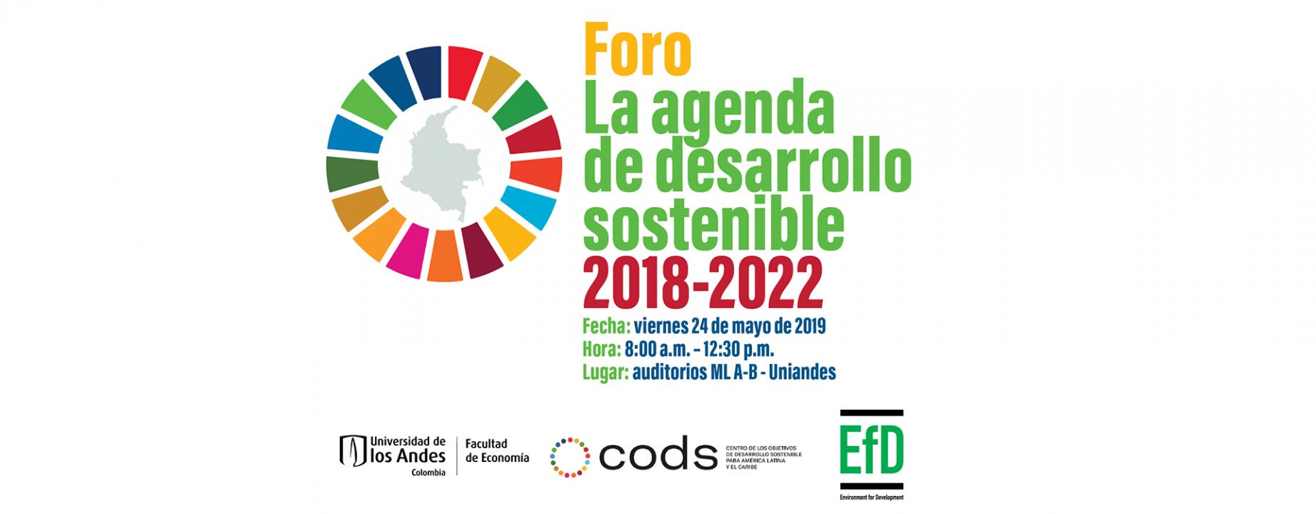 Foro La agenda de desarrollo sostenible 2018 - 2022