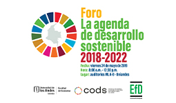 Imagen Foro La agenda de desarrollo sostenible 2018 - 2022