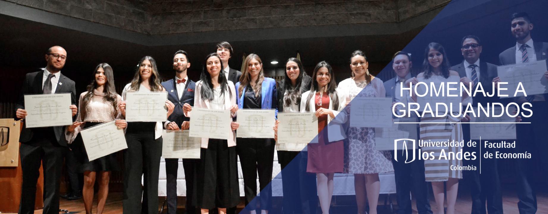 Homenaje a graduandos