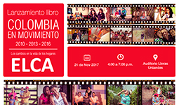 Imagen Lanzamiento libro ELCA | Colombia en Movimiento