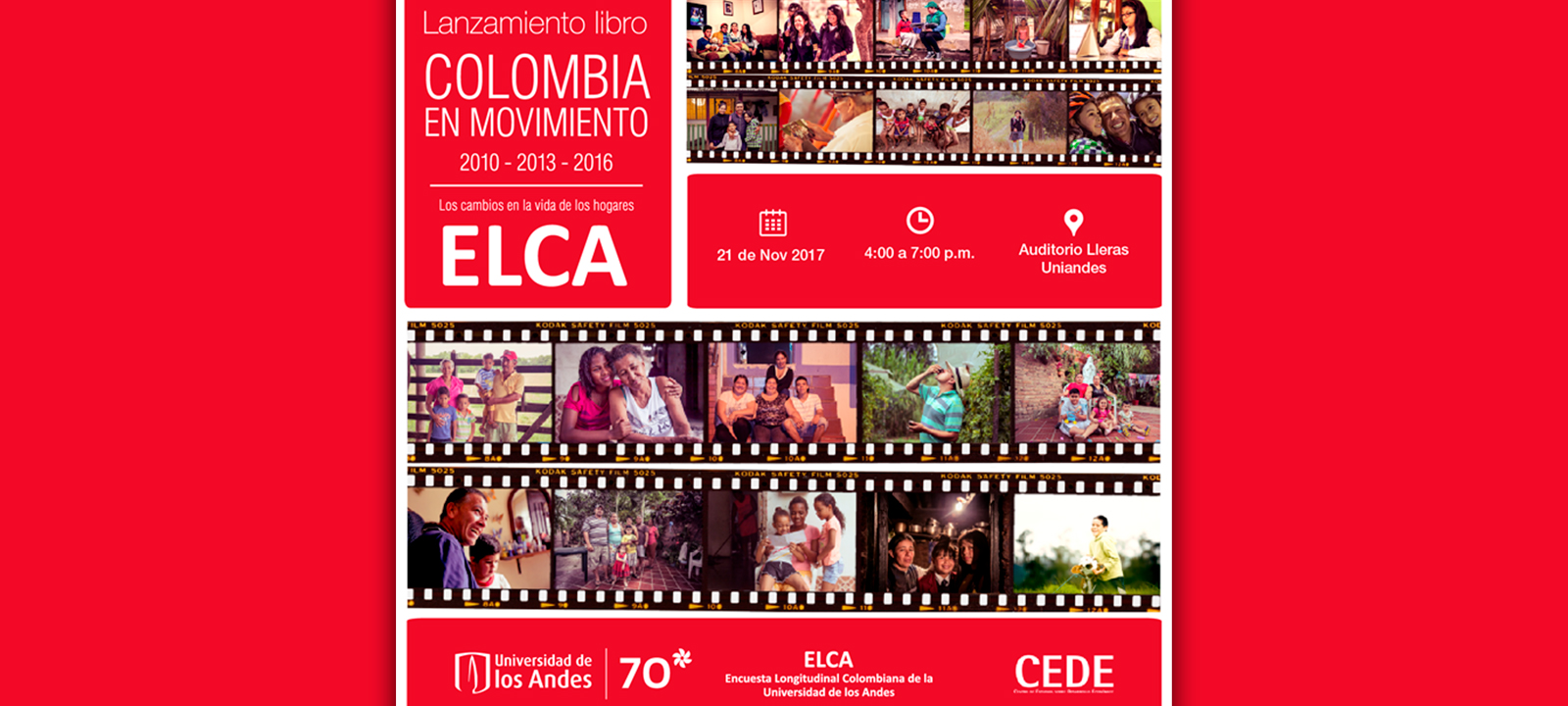 Lanzamiento libro ELCA | Colombia en Movimiento