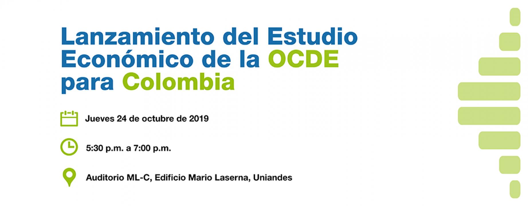 Lanzamiento del estudio económico de la OCDE para Colombia