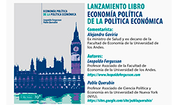 Imagen Lanzamiento libro Economía Política de la Política Económica