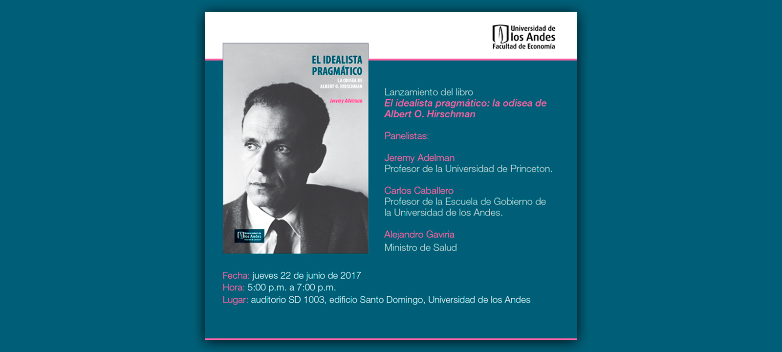 Lanzamiento del libro El idealista pragmático