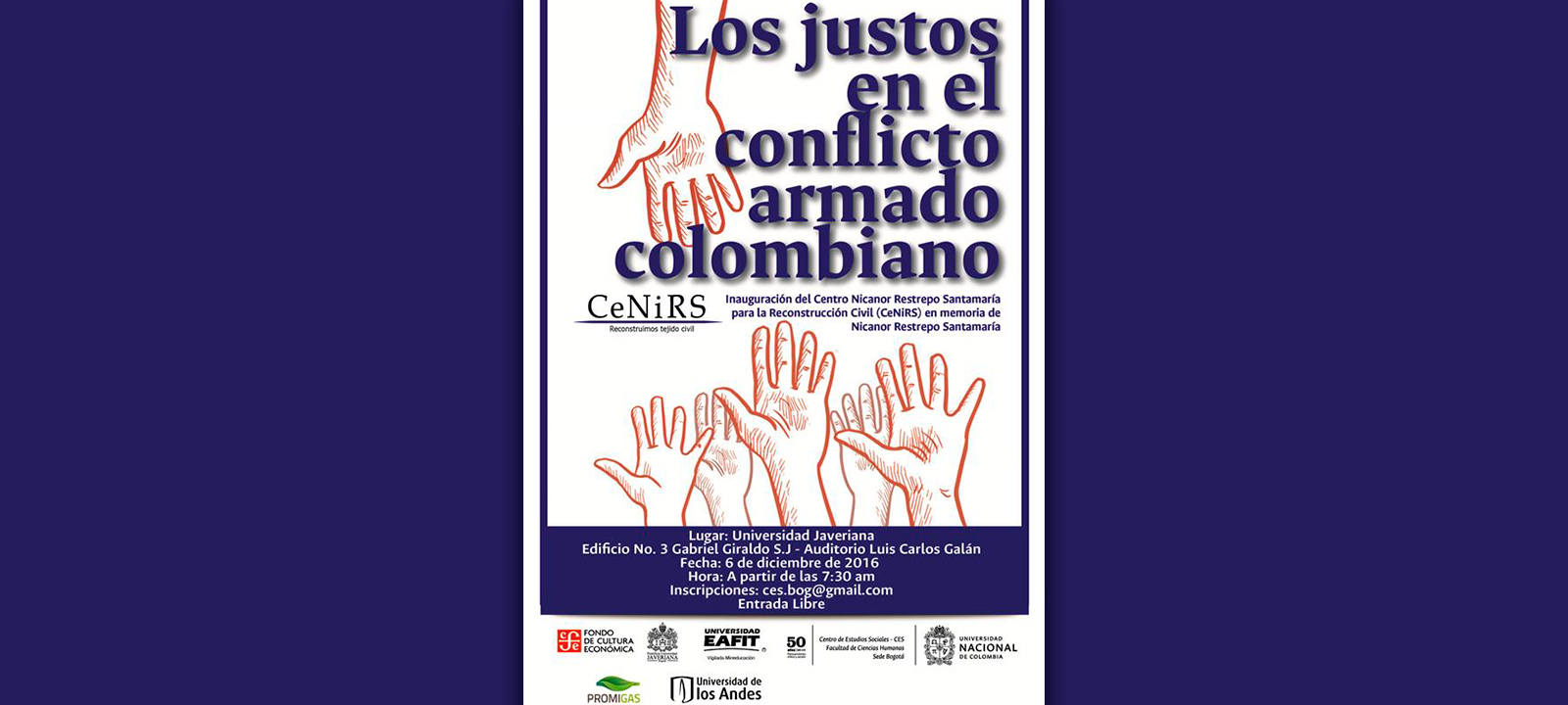 Los justos en el conflicto armado colombiano