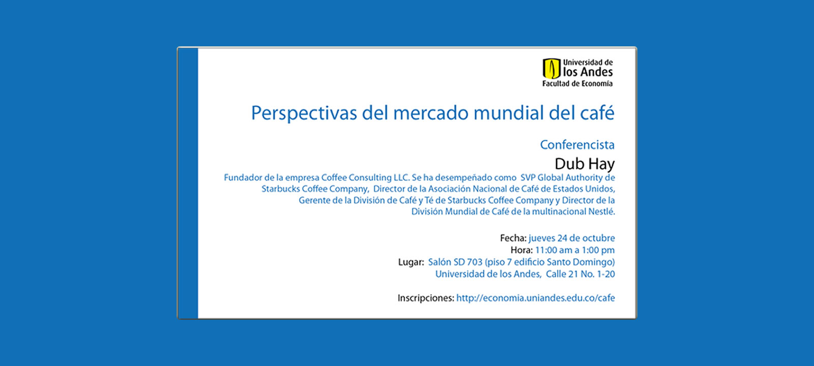 Perspectivas del café