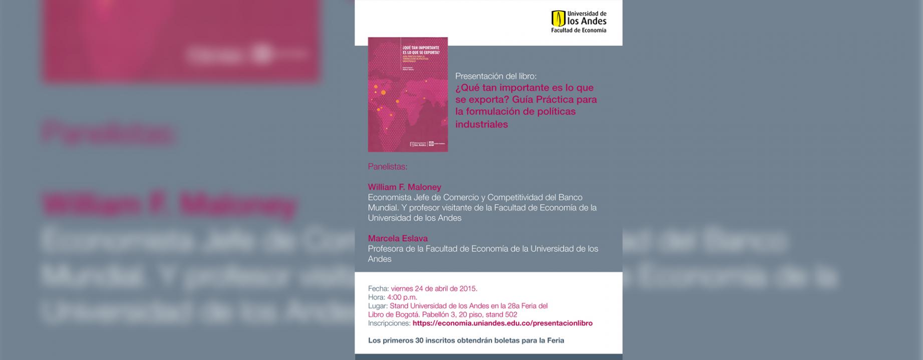Presentación del libro: ¿Qué tan importantes es lo que se exporta?