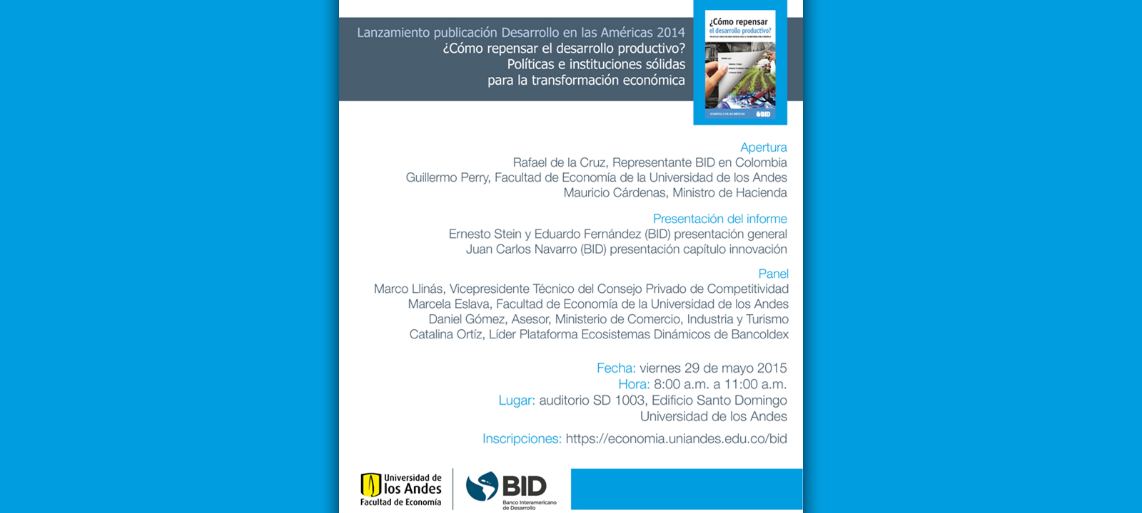 Lanzamiento publicación BID