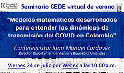 Imagen Seminario CEDE - Juan Manuel Cordovez