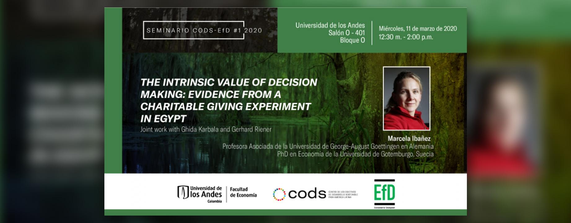 Seminario CODS-EFD No. 1 - 2020