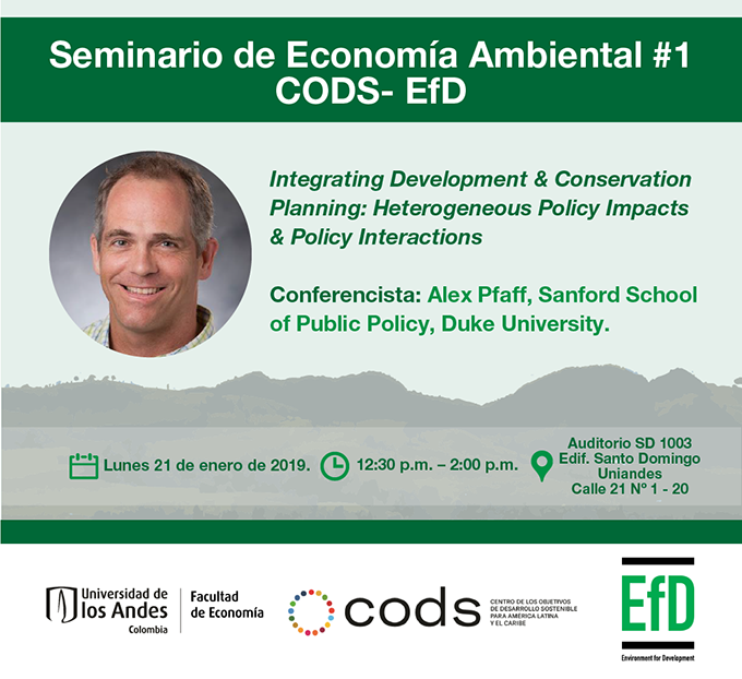 Seminario de economía ambiental #1 CODS - EFD