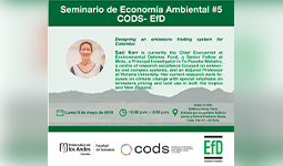Imagen Seminario de economía ambiental No. 5 CODS-EFD