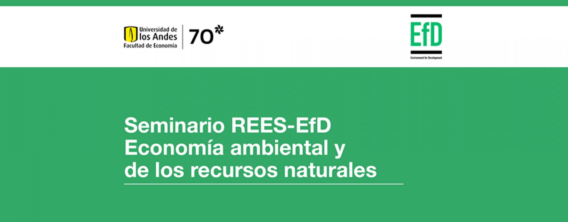 Seminario economía ambiental REES-EFD