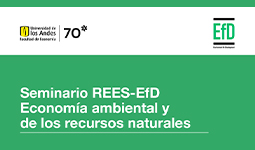 Imagen Seminario economía ambiental REES-EFD