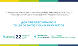 Imagen ¿Por qué desconfiamos? Taller de datos y panel de experto