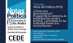 Imagen Tertulia Nota de política No. 32