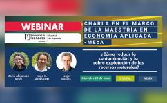 Imagen Webinar ¿Cómo reducir la contaminación y la sobre explotación de los recursos naturales?