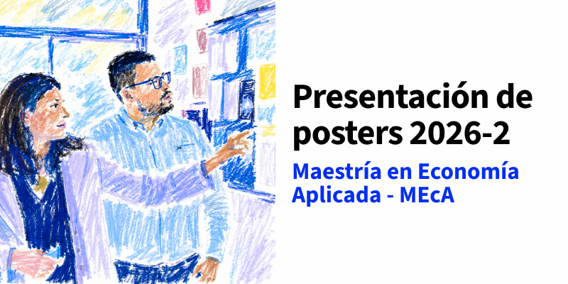 Imagen Presentación Posters de la MEcA 2026-2