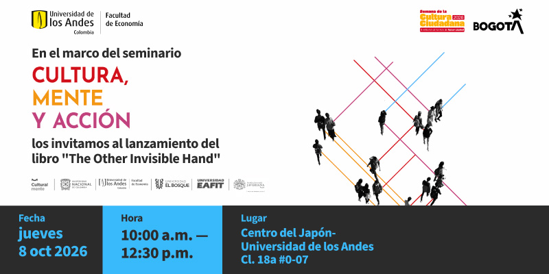 Imagen Lanzamiento del libro "The Other Invisible Hand"