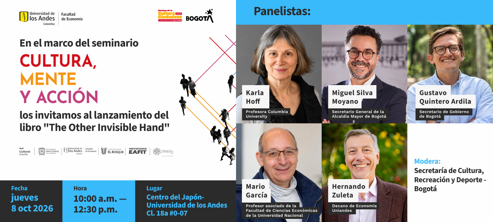 Lanzamiento del libro "The Other Invisible Hand"