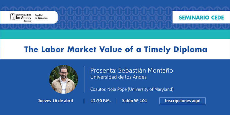 Imagen Seminario CEDE - Sebastián Montaño