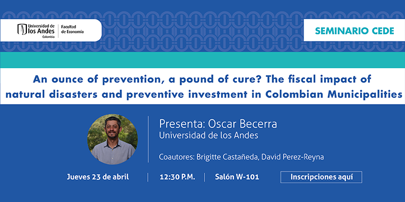 Imagen Seminario CEDE - Oscar Becerra