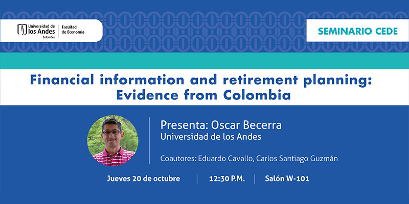 Imagen Seminario CEDE - Oscar Becerra