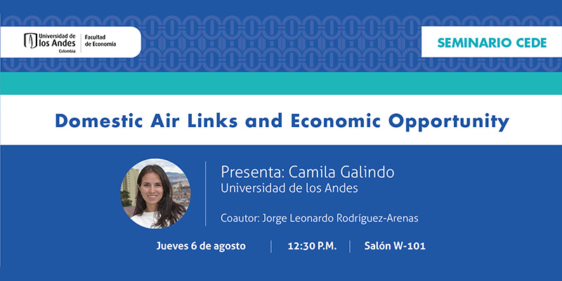 Imagen Seminario CEDE - Camila Galindo