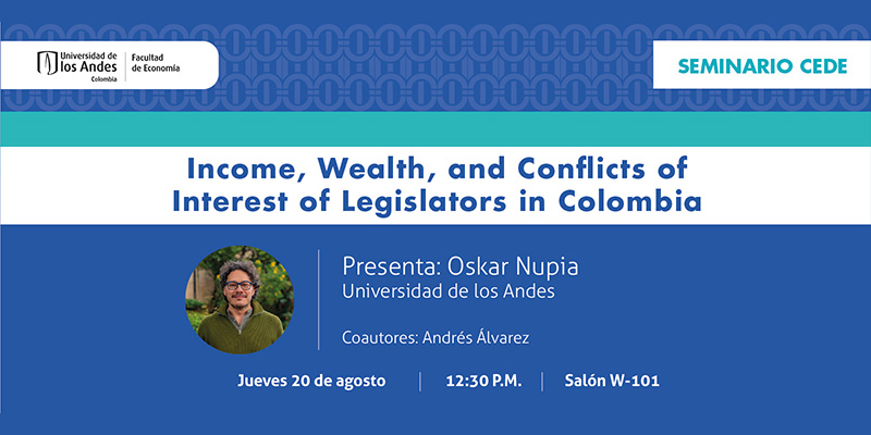 Imagen Seminario CEDE - Oskar Nupia