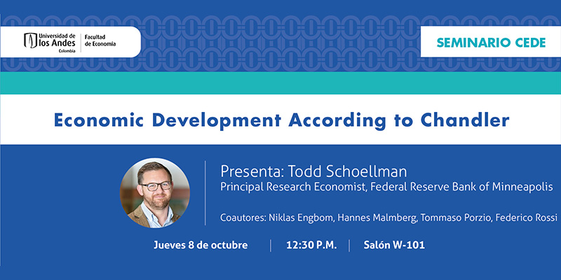 Imagen Seminario CEDE - Todd Schoellman