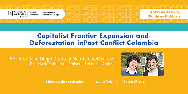 Imagen Seminario Pepe - Juan Diego Duarte y Mauricio Velásquez