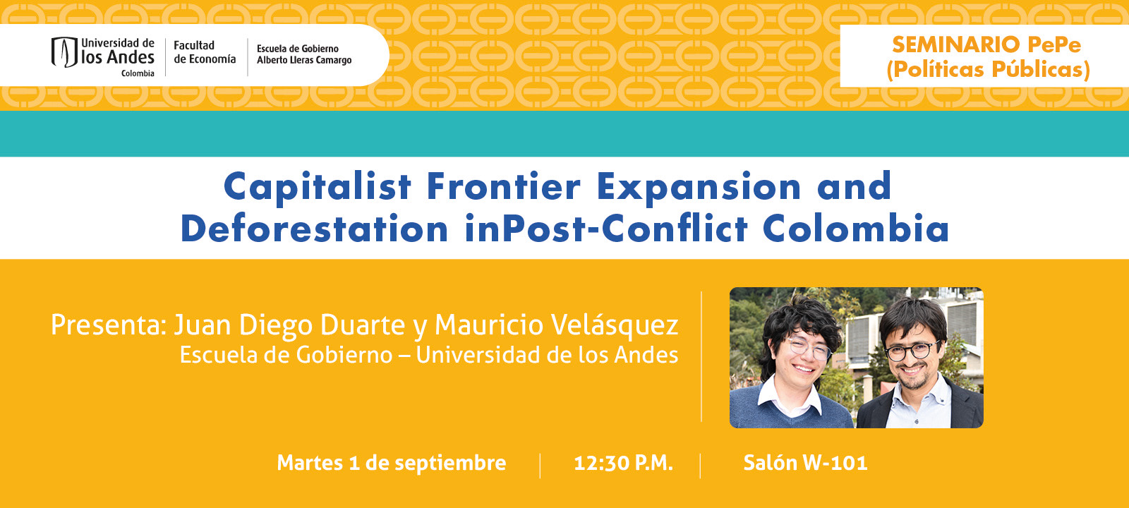 Seminario Pepe - Juan Diego Duarte y Mauricio Velásquez
