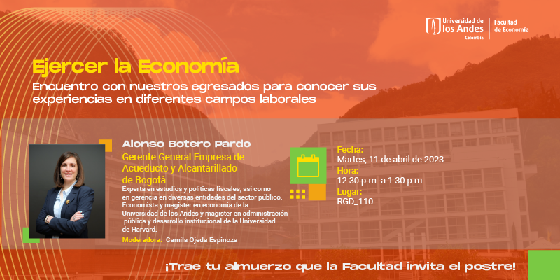 Imagen Ejercer la Economía | Invitada Cristina Arango Olaya