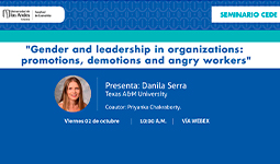 Imagen Seminario CEDE - Danila Serra
