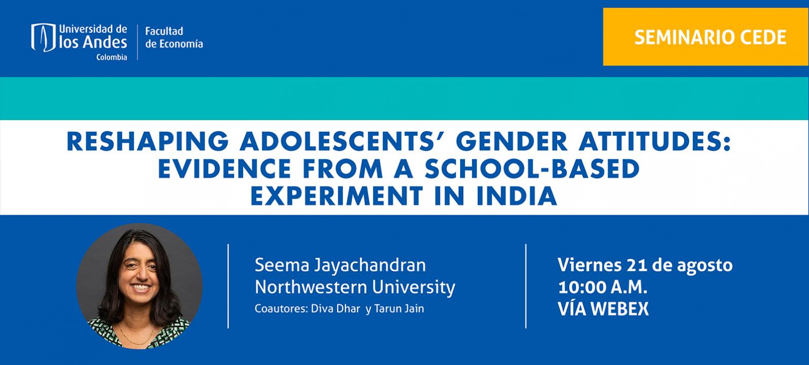 Seminario CEDE - Seema Jayachandran