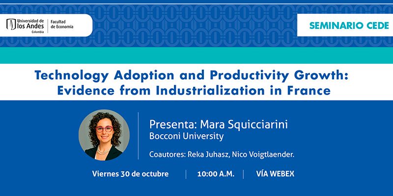 Imagen Seminario CEDE - Mara Squicciarini