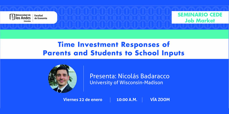 Imagen Seminario CEDE - Nicolás Badaracco