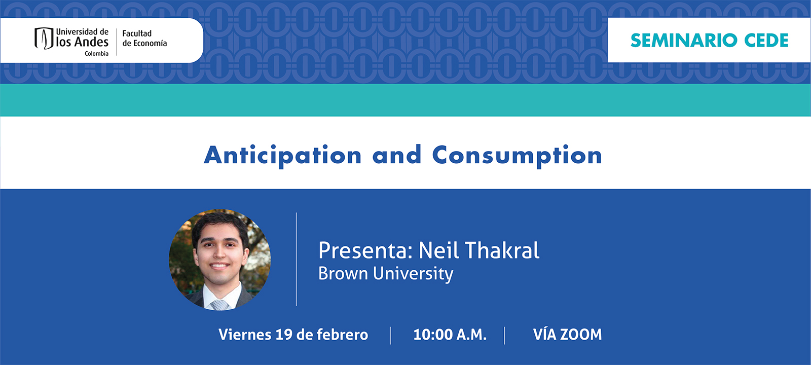 Seminario CEDE - Neil Thakral