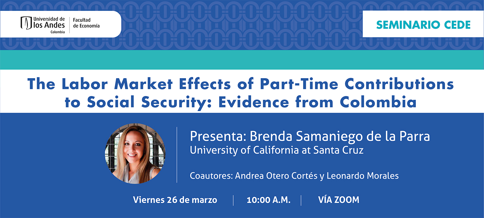 Seminario CEDE - Brenda Samaniego