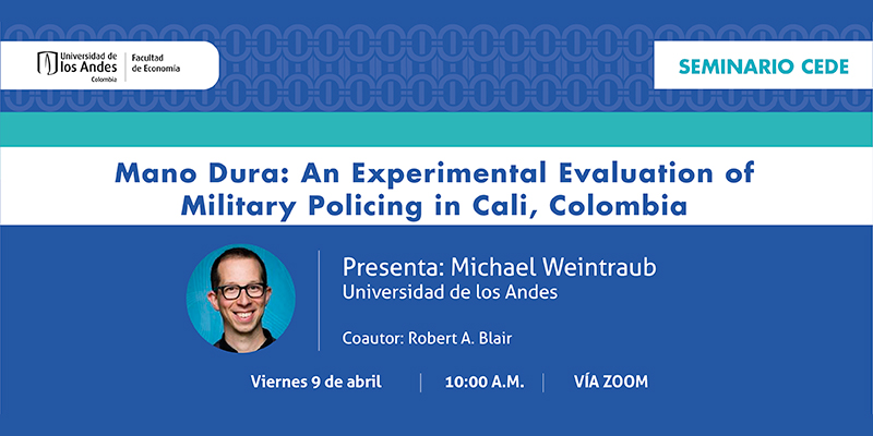 Imagen Seminario CEDE - Michael Weintraub