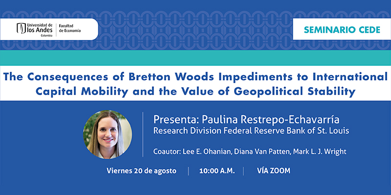 Imagen Seminario CEDE - Paulina Restrepo-Echavarría